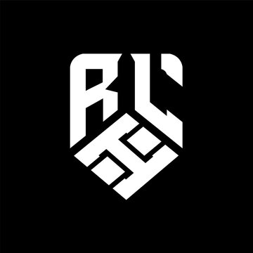 RIL letter logo design on black background. RIL creative initials letter logo concept. RIL letter design.
