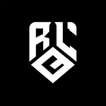 RQL letter logo design on black background. RQL creative initials letter logo concept. RQL letter design.
