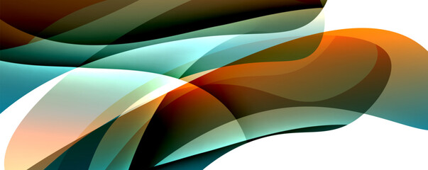 Abstract swirl design geometric concept. Vector Illustration For Wallpaper, Banner, Background, Card, Book Illustration, landing page