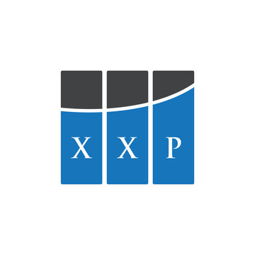 XXP letter logo design on black background. XXP creative initials letter logo concept. XXP letter design.
