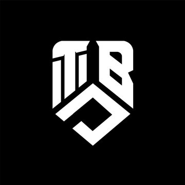 TDB letter logo design on black background. TDB creative initials letter logo concept. TDB letter design.
