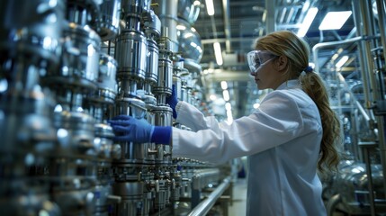 Chemical Processors, Vats and reactors mix ingredients with precision, alchemy in a modern guise, crafting compounds that enhance lives and industries.