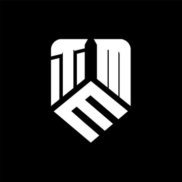 TMM letter logo design on black background. TMM creative initials letter logo concept. TMM letter design.
