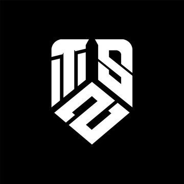 TZT letter logo design on black background. TZT creative initials letter logo concept. TZT letter design.
