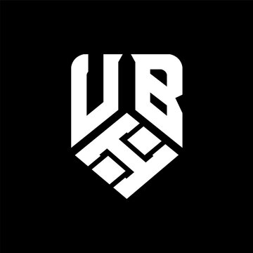 UIB letter logo design on black background. UIB creative initials letter logo concept. UIB letter design.
