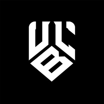 UBL letter logo design on black background. UBL creative initials letter logo concept. UBL letter design.
