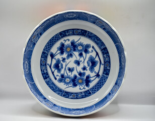 Brightly coloured serving bowl