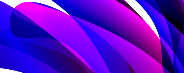 Colorful curve design concept. Vector Illustration For Wallpaper, Banner, Background, Card, Book Illustration, landing page
