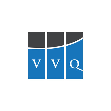 VVQ letter logo design on white background. VVQ creative initials letter logo concept. VVQ letter design.
