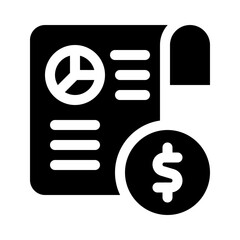 marketing glyph icon