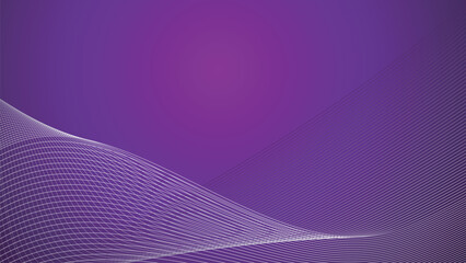 Purple abstract background wallpaper vector image with curve line for backdrop or presentation