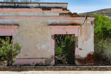 El Triunfo town La Paz , Baja California Sur, Mexico, one of the best preserved 19th and 20th century mining communities in North America and remains an important site for archaeological research