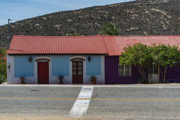 El Triunfo town La Paz , Baja California Sur, Mexico, one of the best preserved 19th and 20th century mining communities in North America and remains an important site for archaeological research