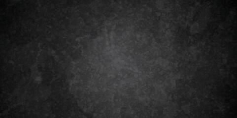 Obraz premium Textured dark black grunge background, old grunge background. Chalk board and Black board grunge backdrop background. Abstract black distressed Rough texture grunge concrete background. 