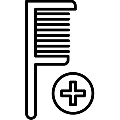 Fototapeta premium Comb Icon
