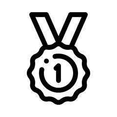 medal line icon