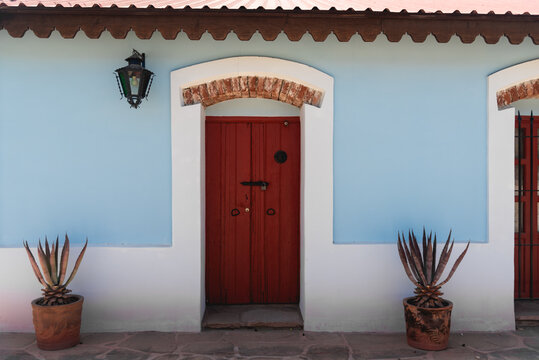 El Triunfo town La Paz , Baja California Sur, Mexico, one of the best preserved 19th and 20th century mining communities in North America and remains an important site for archaeological research
