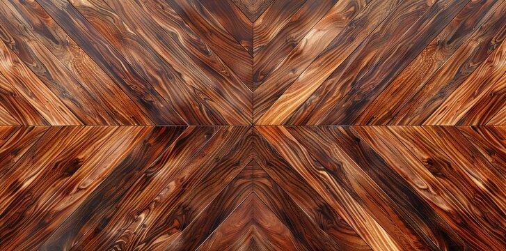 A close-up view highlighting the intricate pattern and texture of a wooden surface, showcasing the natural beauty of the material.