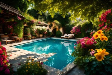 stylish swimming pool