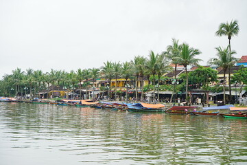 City view of Hoi An Ancient Town in Vietnam - ベトナム ホイアンの街並み