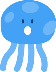 Jellyfish cute sea animal