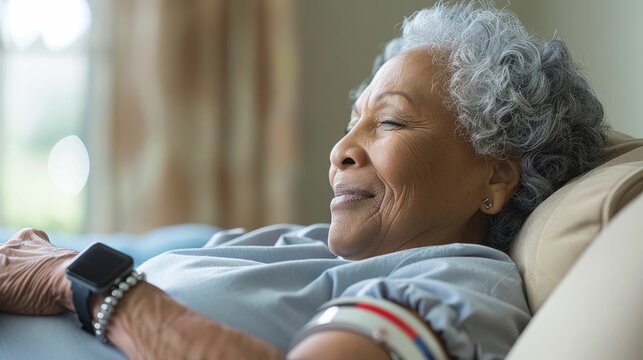 Trends in wearable health technology for seniors: Devices designed for monitoring vital signs and ensuring safety.