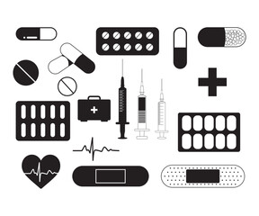 Medicine SVG Bundle, Nurse SVG Bundle, Medicine Vector, Medicine Clipart, Medicine Cut Fil, Doctor SVG, Medical SVG, Medicine svg design