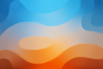 Abstract dynamic fluid swirl wave flow with blue and orange background. Ideal for wallpaper, banner, web site,card, advertising ,presentations etc., 