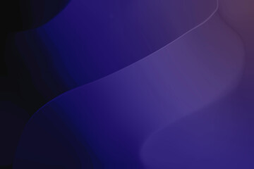 Abstract purple gradient light effect wave flowing background. Elegant wallpaper template, online post, brochure etc., 