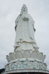 Son Tra Quan Am Statue or Son Tra Goddess of Mercy in Da Nang, Vietnam - ベトナム ダナン ソントラ 菩薩像
