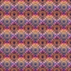 Seamless Design Flower  Pattern Printing