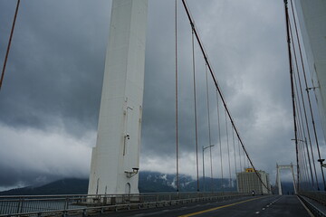 Obraz premium Thuan Phuoc Bridge in Da Nang, Vietnam - ベトナム ダナン トアンフック橋