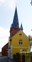 Historical Church in the Town Cuxhaven, Lower Saxony