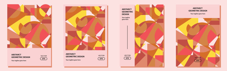 Professional Geometric Abstract design template