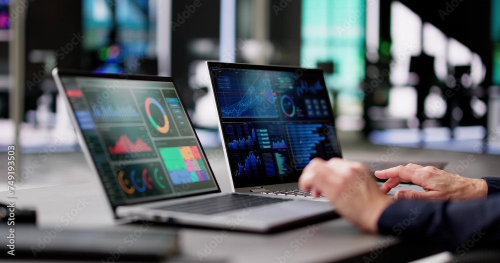 Aufkleber KPI Dashboard Data Analytics