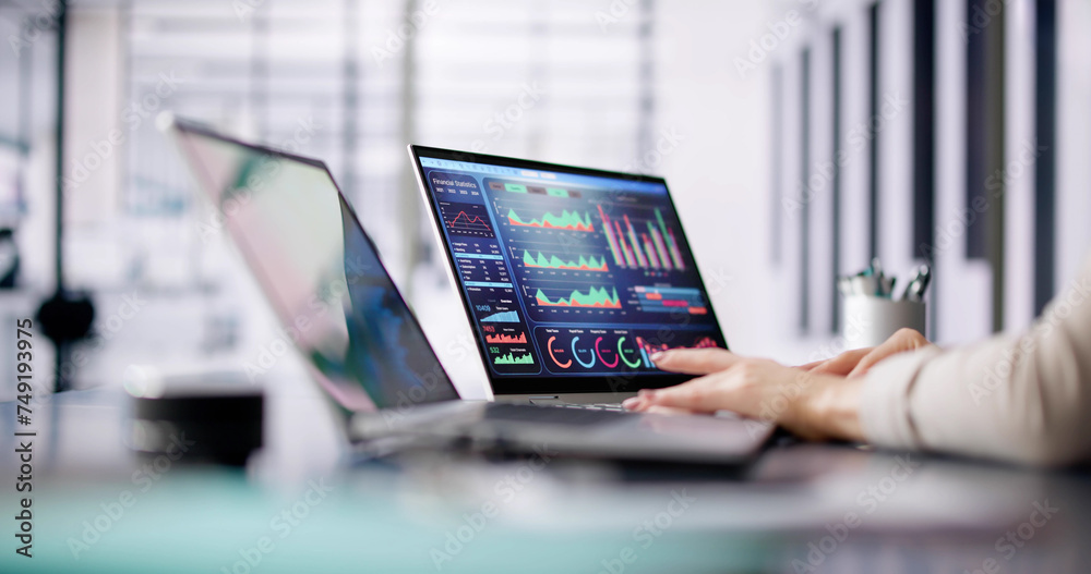 Aufkleber Data Analyst Using Data Analytics KPI