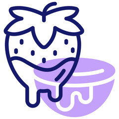 Strawberry in zeline