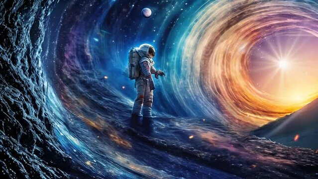 Live Wallpaper f&uuml;r Computer - Der kosmische Fluss.