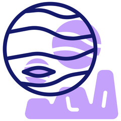 Planet Landscape in zeline