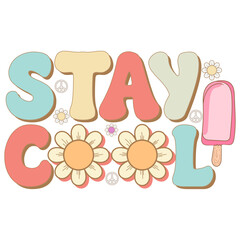 Retro Summer Quotes Design, Summer Quotes Groovy SVG Design, Quotes About Summer, Sunshine, Summer 2024