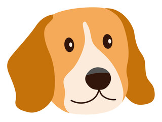 Cute Beagle Dog sticker