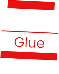 Cute Glue Illustration