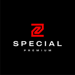 z letter logo hipster retro vintage vector icon lettermark sign