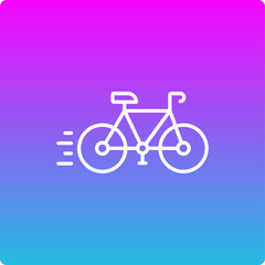 Fototapeta premium Cycling Icon