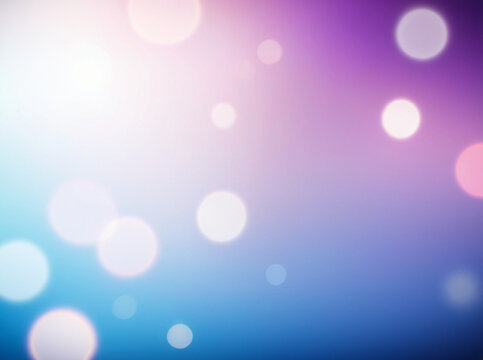 
Realistic colorful gradient background with a bokeh effect, defocused light effects background.