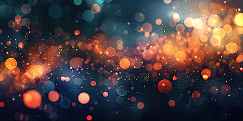 Bokeh, graphic resource web background out of focus blurred backgrounds, digital backdrop wide art soft, generated ai - obrazy, fototapety, plakaty