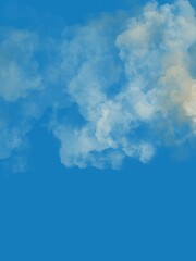 blue sky with clouds illustrations