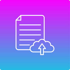 Cloud Uploading Icon