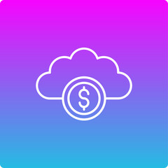 Cloud Money Icon
