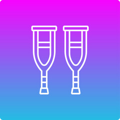 Crutches Icon
